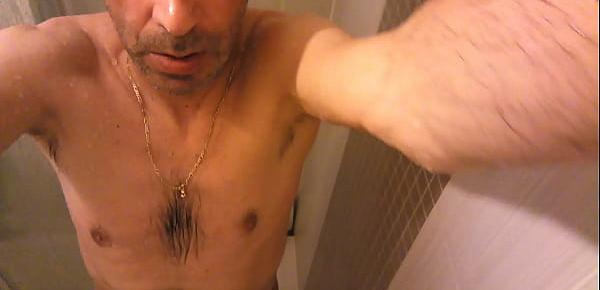  Daddy in the shower